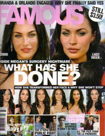 FAMOUS (Au) magazine side cover 5 July 2010