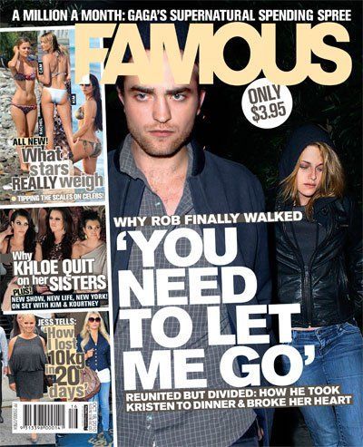 FAMOUS (Au) magazine side cover 10 October 2010