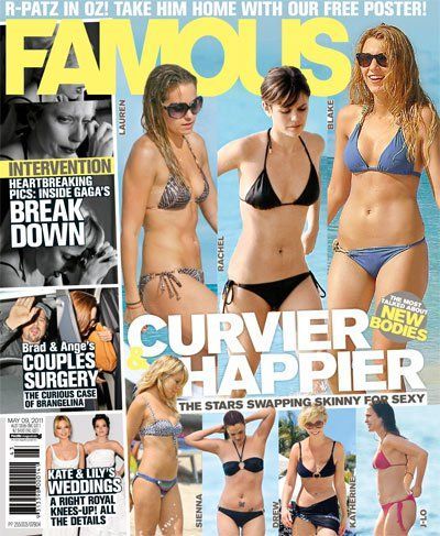 FAMOUS (Au) magazine side cover 9 May 2011