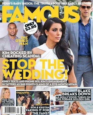 FAMOUS (Au) magazine side cover 20 June 2010