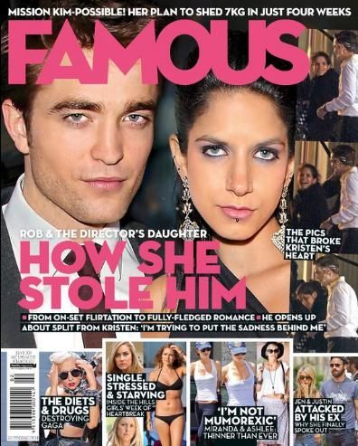 FAMOUS (Au) magazine side cover 11 July 2010
