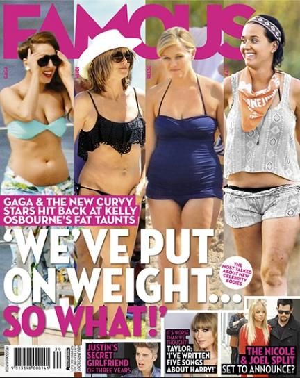 FAMOUS (Au) magazine side cover 28 January 2013