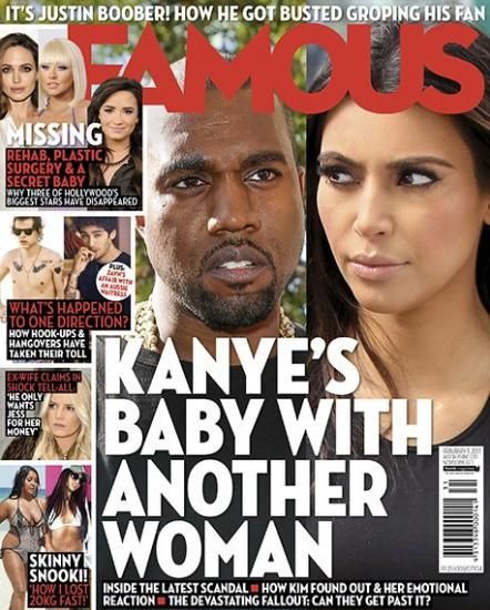 FAMOUS (Au) magazine side cover 11 February 2013