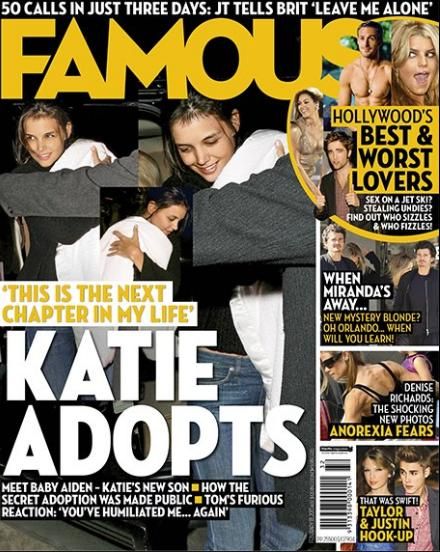FAMOUS (Au) magazine side cover 18 February 2013