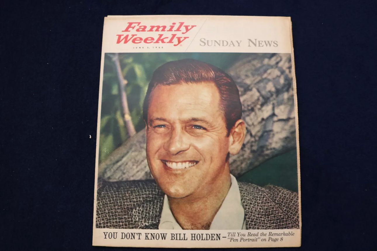 FAMILY WEEKLY magazine side cover 5 June 1960