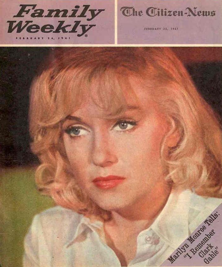 FAMILY WEEKLY magazine side cover 25 February 1961