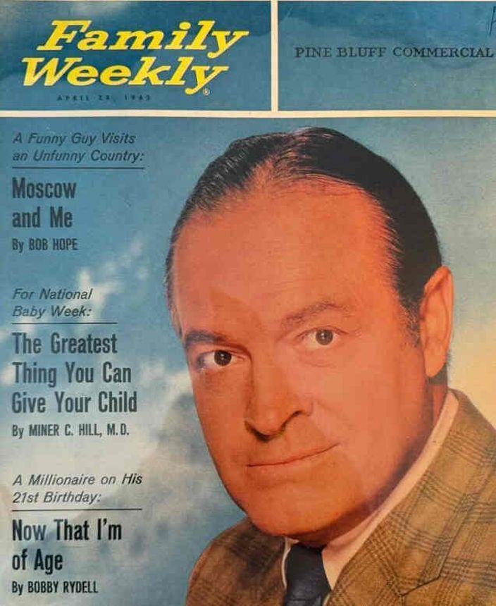 FAMILY WEEKLY magazine side cover 28 April 1963