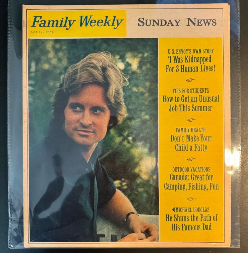 FAMILY WEEKLY magazine side cover 17 May 1970
