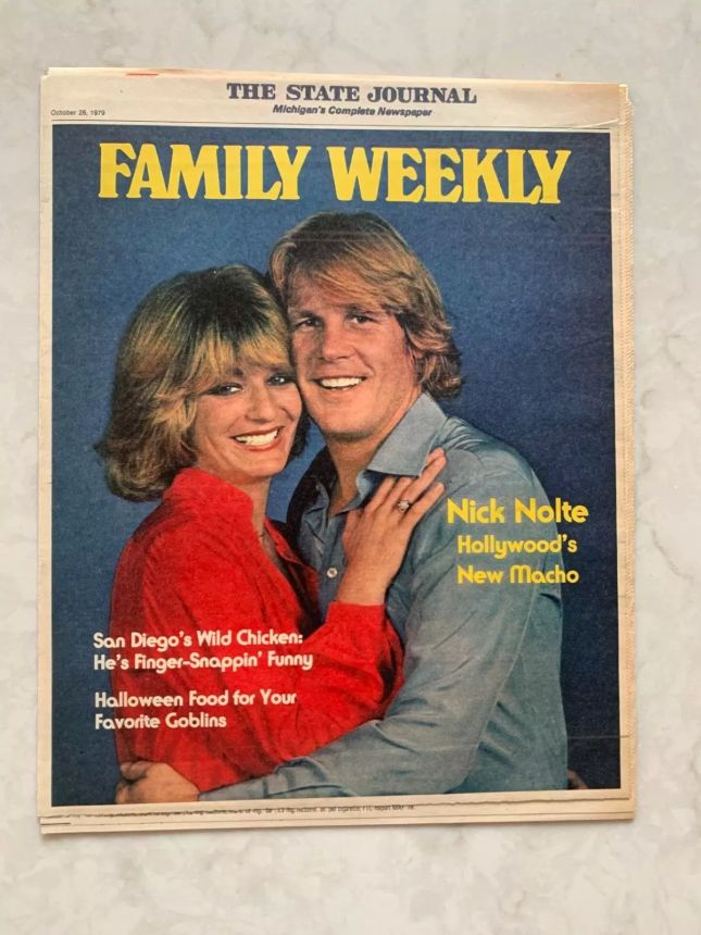 FAMILY WEEKLY magazine side cover 28 October 1979