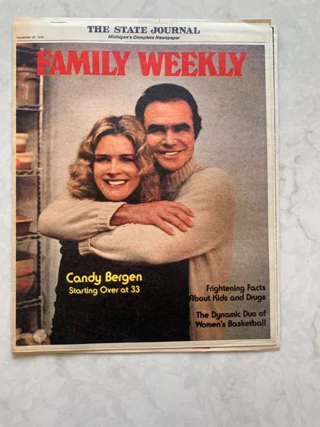 FAMILY WEEKLY magazine side cover 25 November 1979