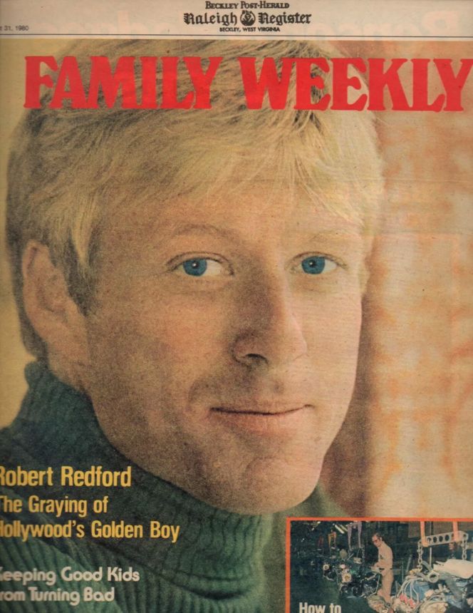 FAMILY WEEKLY magazine side cover 31 August 1980
