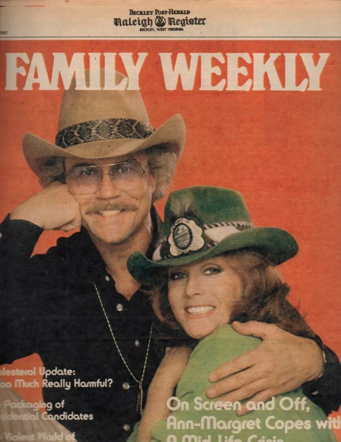 FAMILY WEEKLY magazine side cover 5 October 1980