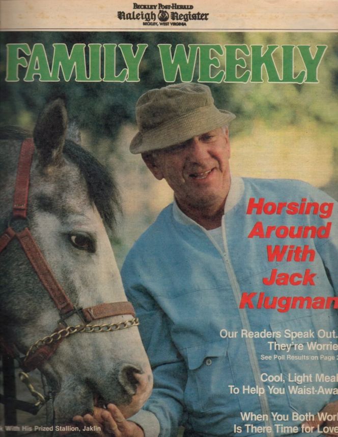 FAMILY WEEKLY magazine side cover 2 May 1982