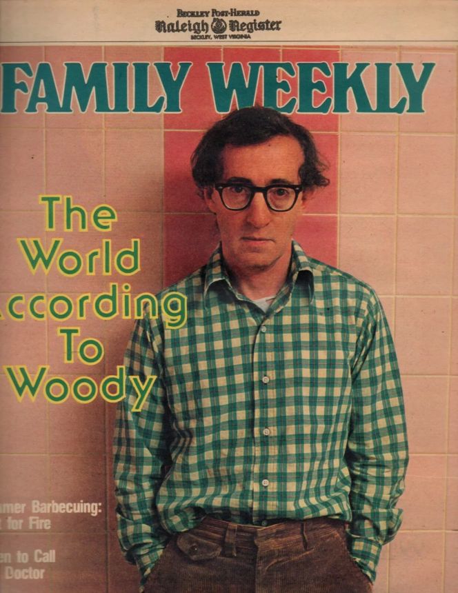 FAMILY WEEKLY magazine side cover 11 July 1982