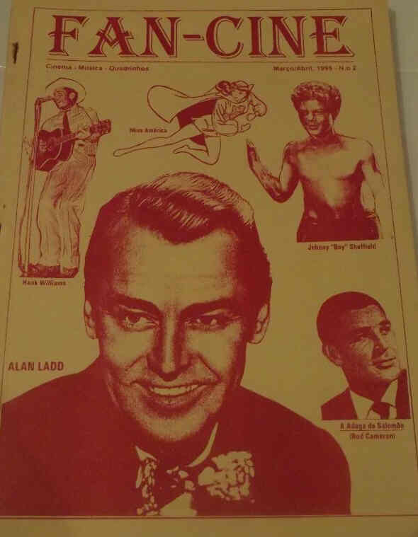 FAN-CINE magazine side cover Issue 2 March/April 1995