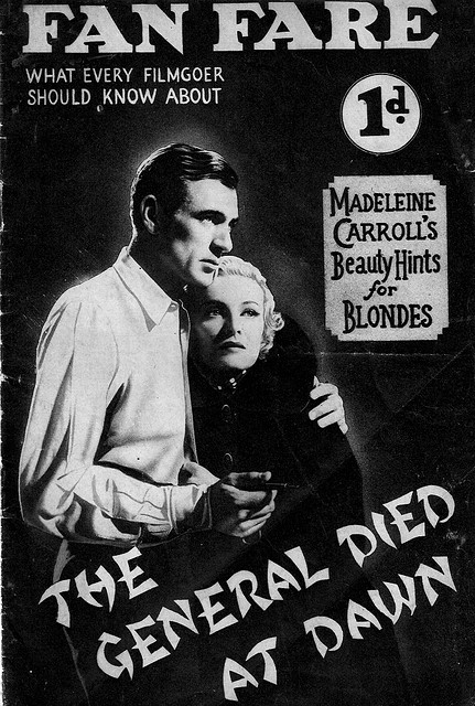FAN FARE magazine side cover  1936