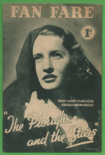 FAN FARE magazine side cover Issue 5  1936