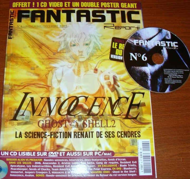 FANTASTIC REPORT magazine cover Issue 6 November/December 2004