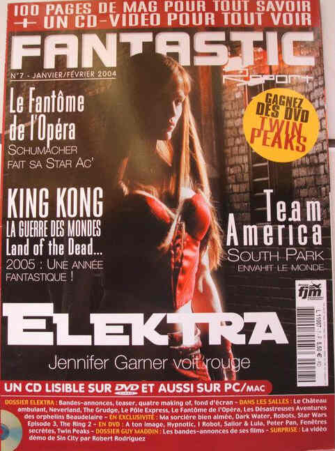 FANTASTIC REPORT magazine cover Issue 7 January/February 2005