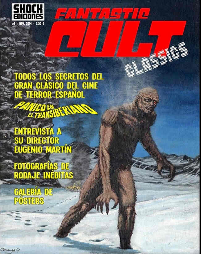 FANTASTIC CULT CLASSICS magazine side cover Issue 1 November 2014