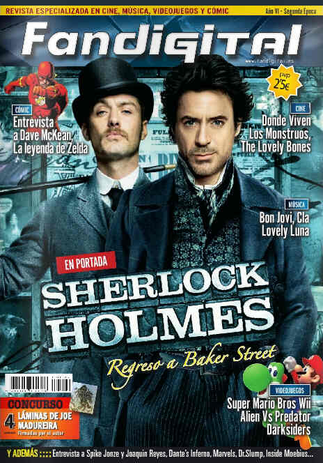 FANDIGITAL magazine side cover December 2009