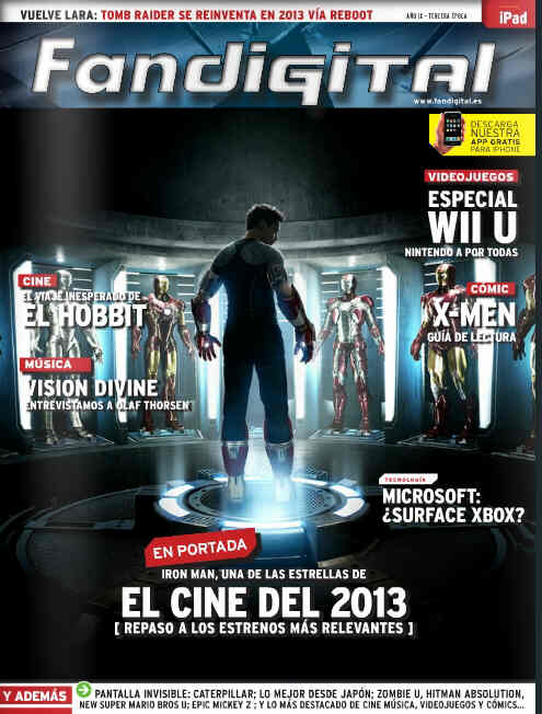 FANDIGITAL magazine side cover December 2012