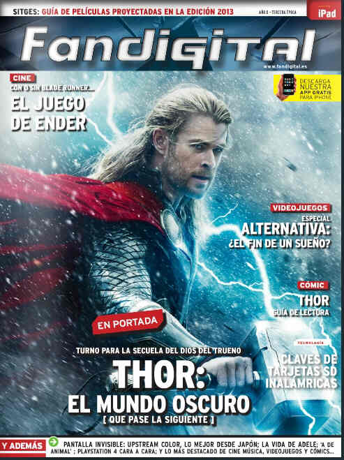 FANDIGITAL magazine side cover Winter 2012