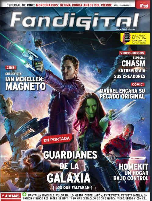 FANDIGITAL magazine side cover Summer 2014