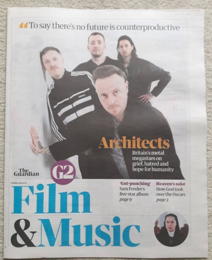 FILM AND MUSIC UK magazine side cover 21 February 2025