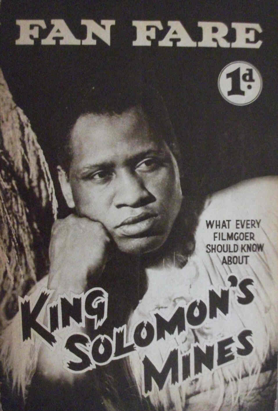 FAN FARE magazine side cover Issue 47  1937