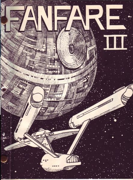 FANFARE (USA) magazine side cover Issue 3  1982