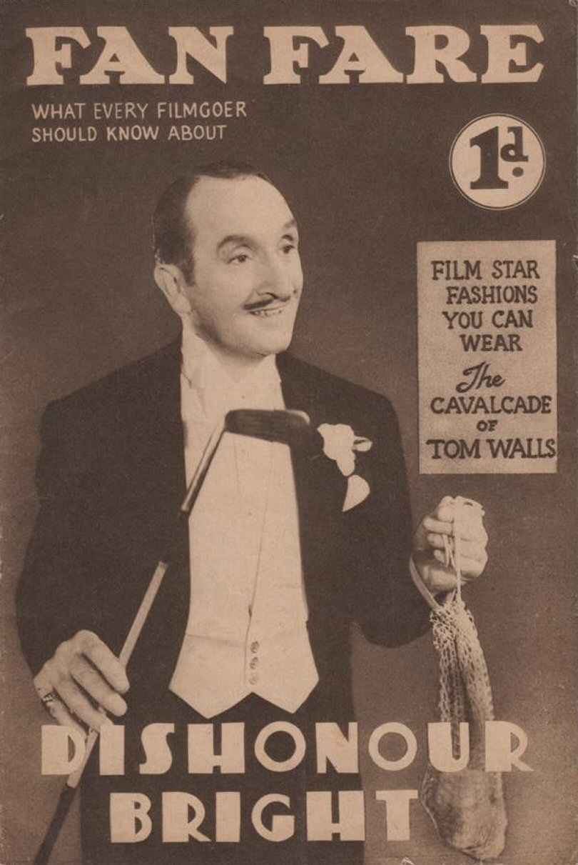 FAN FARE magazine side cover   1936