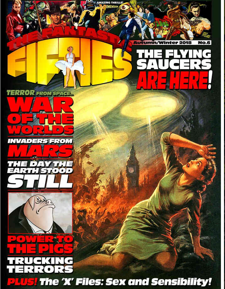 FANTASTIC FIFTIES magazine side cover Issue 6 Autumn/Winter 2018