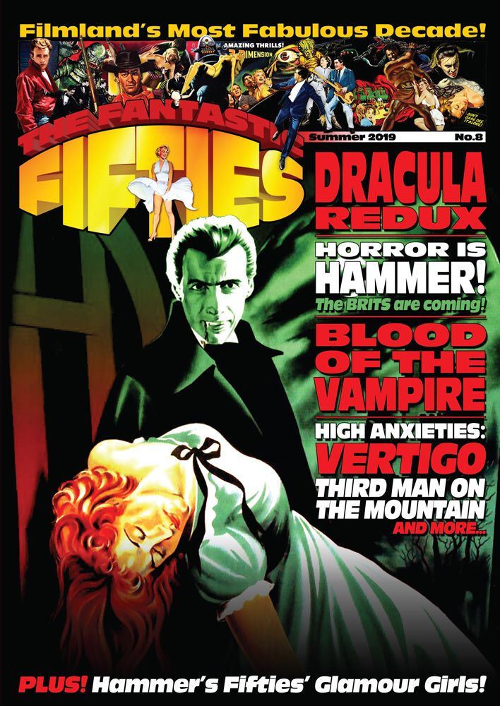 FANTASTIC FIFTIES magazine side cover Issue 8 Summer 2019
