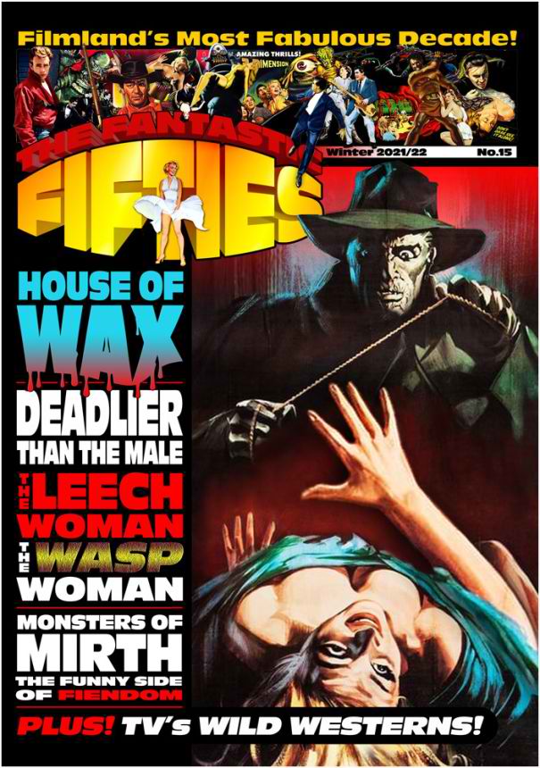 FANTASTIC FIFTIES magazine side cover Issue 15 Winter 2021