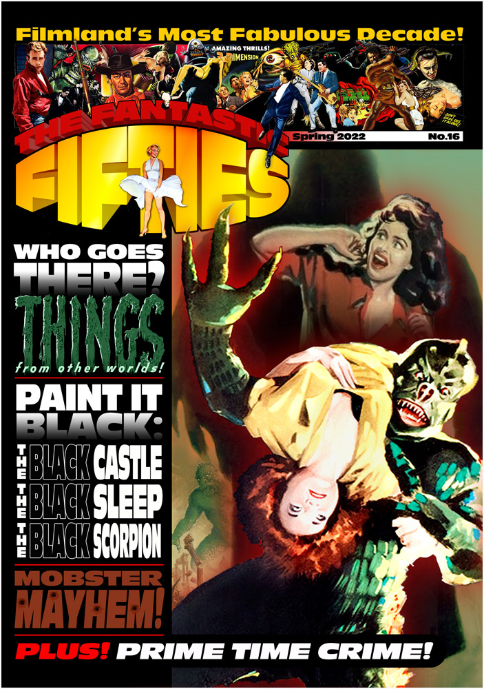 FANTASTIC FIFTIES magazine side cover Issue 16 Spring 2022
