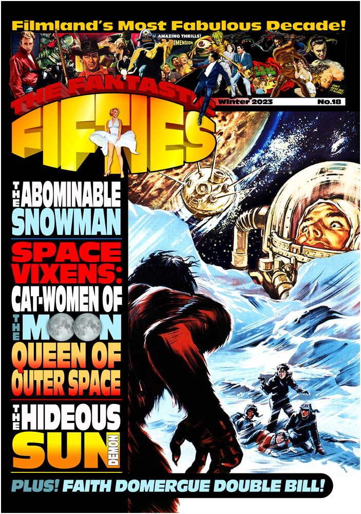 FANTASTIC FIFTIES magazine side cover Issue 18 Winter 2022