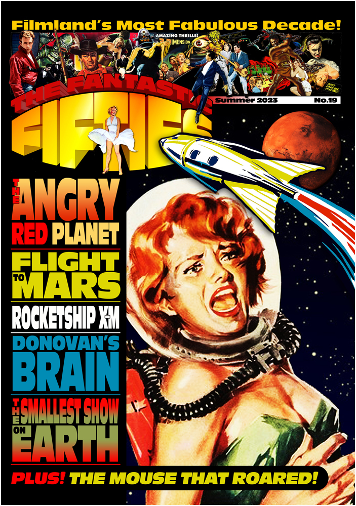 FANTASTIC FIFTIES magazine side cover Issue 19 Summer 2023