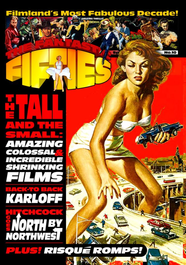 FANTASTIC FIFTIES magazine side cover Issue 10  May 2020
