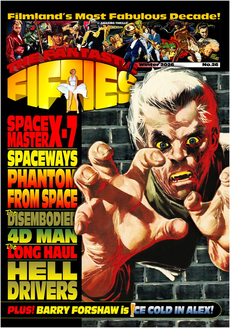 FANTASTIC FIFTIES magazine side cover Issue 26 Winter 2025