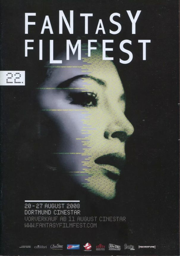 FANTASY FILMFEST magazine side cover Issue 22   2008