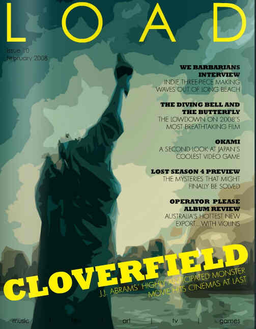 FAN THE FIRE magazine side cover Issue 10 February 2008