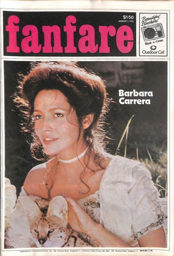 FANFARE SINGAPORE magazine side cover 1 January 1979