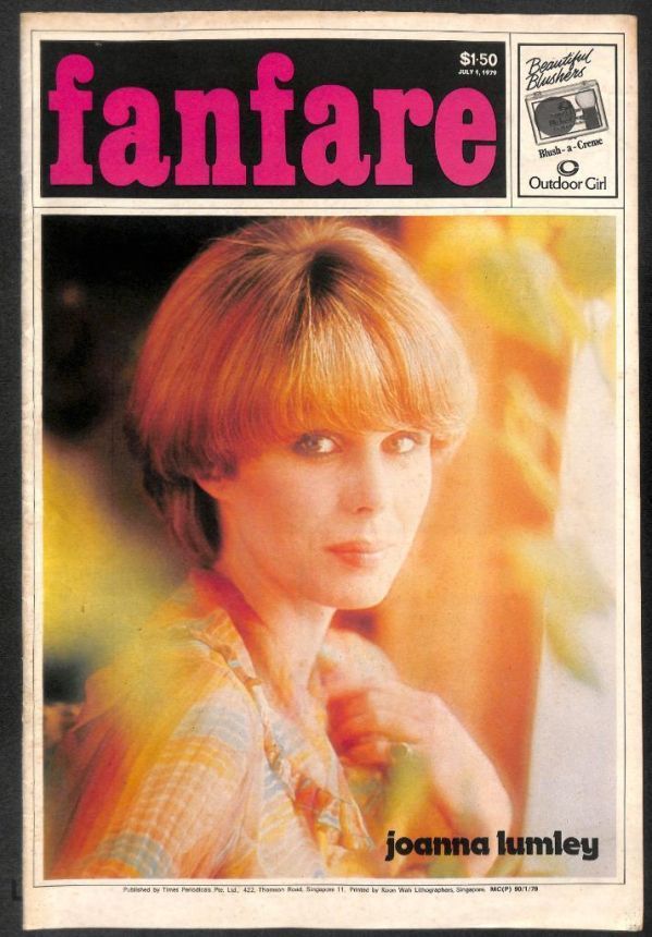 FANFARE SINGAPORE magazine side cover 1 July 1979