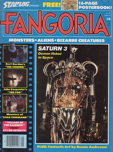 FANGORIA magazine side cover Issue 5 April 1980