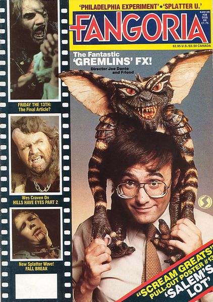 FANGORIA magazine side cover Issue 38 October 1984