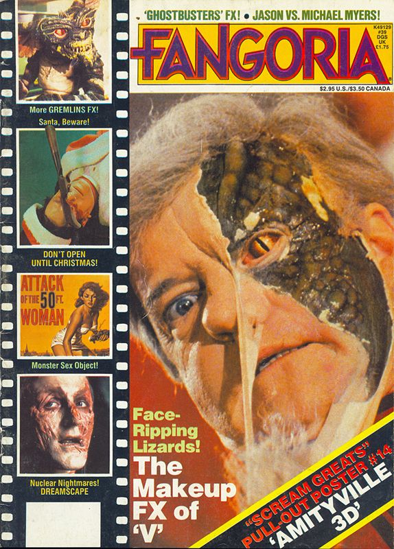 FANGORIA magazine side cover Issue 39 November 1984