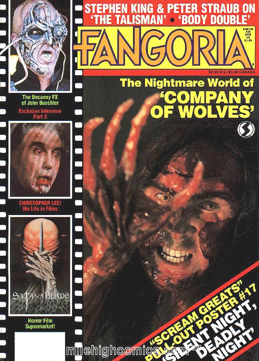FANGORIA magazine side cover Issue 42 February 1985