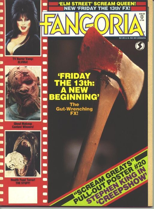 FANGORIA magazine side cover Issue 45 June 1985
