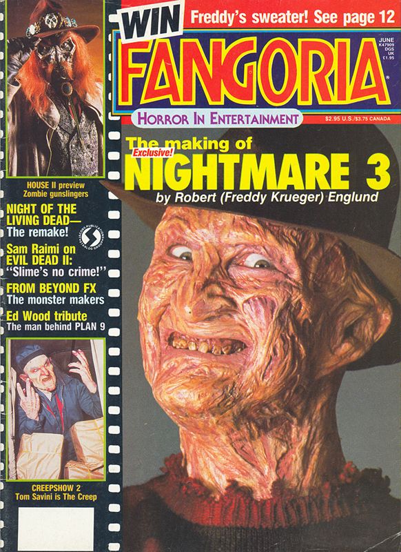 FANGORIA magazine side cover Issue 64 June 1987